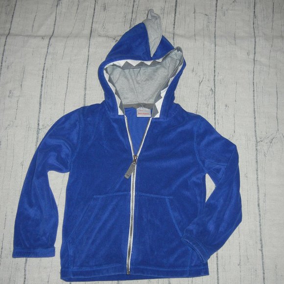Shark Hanna Andersson Toweling Hoodie120